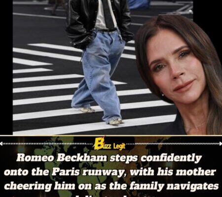 Victoria Beckham Backs Son Romeo at Paris Fashion Week Amid Family Rift