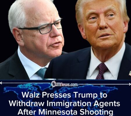 Walz Urges Trump to Pull Federal Agents From Minnesota After Fatal Shooting, Says President ‘Can End This’