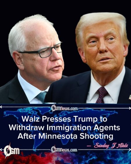 Walz Urges Trump to Pull Federal Agents From Minnesota After Fatal Shooting, Says President ‘Can End This’