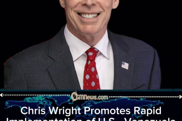 Energy Secretary Chris Wright Announces Swift Oil and Minerals Deals with Venezuela