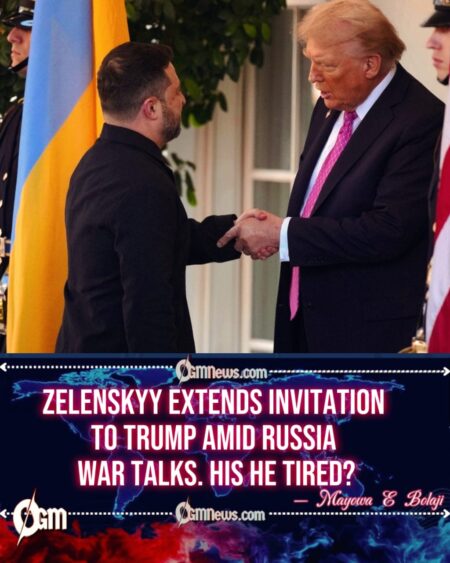 President Zelenskyy to Trump: “Stop Tweeting Peace—Come and Sign It