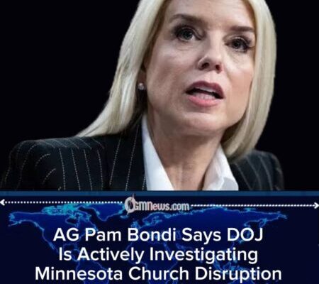 AG Pam Bondi Highlights DOJ Enforcement Role Following Minnesota Church Incident