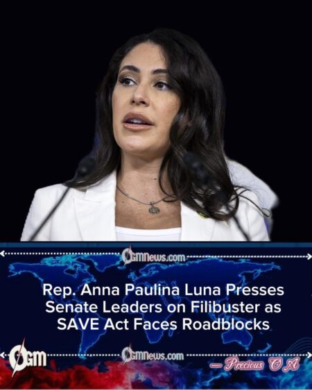 Rep. Anna Paulina Luna Highlights Filibuster Debate as Key to SAVE Act’s Fate