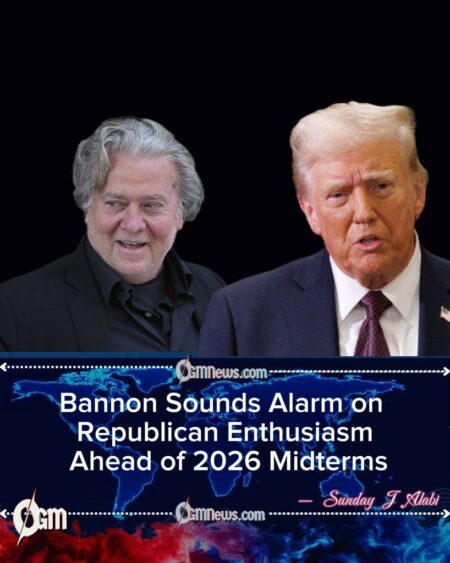 Steve Bannon Warns of Waning MAGA Enthusiasm as Republicans Face Pivotal 2026 Midterms