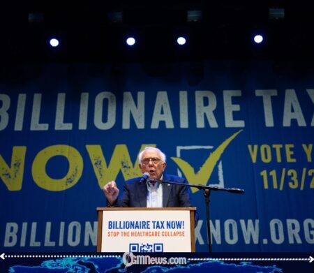 Bernie Sanders Rallies Californians to Confront Billionaire ‘Greed’ in High-Stakes Wealth Tax Debate