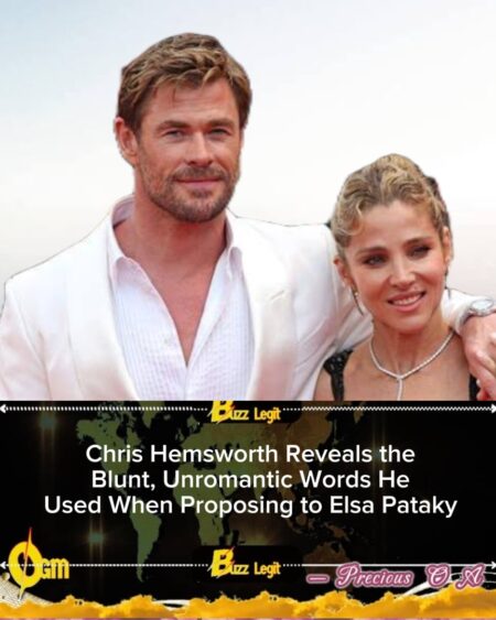 Chris Hemsworth Admits His Proposal Was Anything but Romantic, and He Has No Regrets