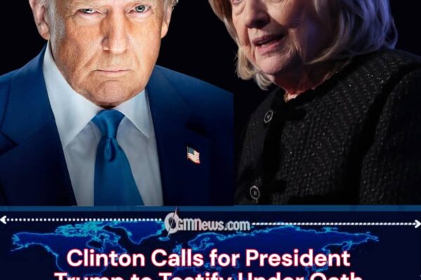 Clinton Urges President Trump to Provide Sworn Testimony on Epstein Links