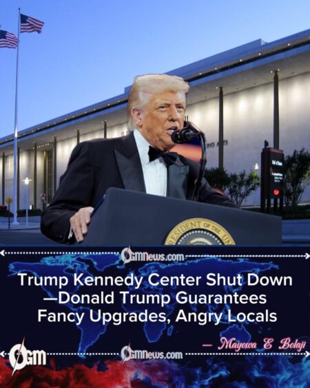 Donald Trump Closes Kennedy Center, Promises Renovation—Chaos Ensues for Performers