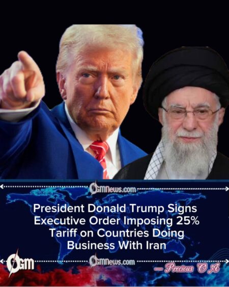 President Donald Trump Unveils New Tariff Strategy to Isolate Iran Economically