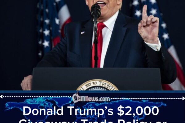 Donald Trump’s $2,000 Rebate: Your Wallet vs. Imported Goods