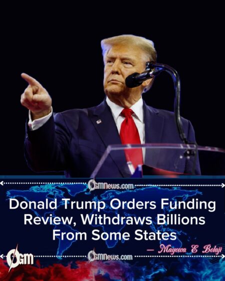 Donald Trump Pulls $1.5bn Plug on Blue States, Says Federal Money Isn’t Free Cash