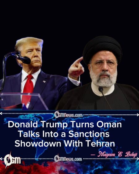 Donald Trump Hits Iran With Fresh Sanctions After Oman Talks Collapse