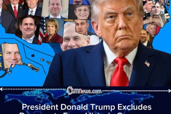 President Donald Trump Sparks Controversy by Hosting Governors Meeting Without Democrats