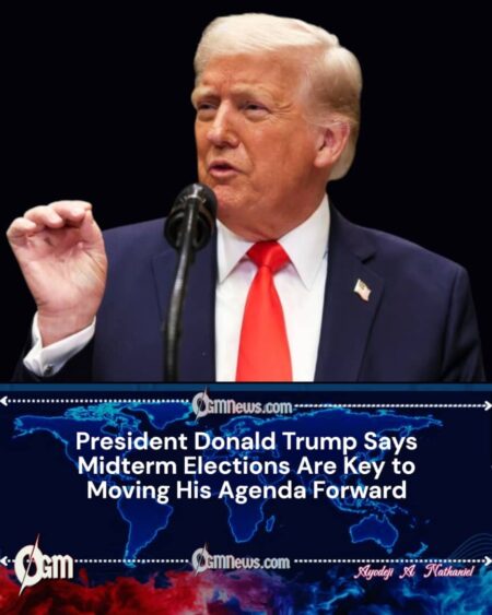 President Donald Trump Emphasizes High Stakes of Midterms for Congressional Control