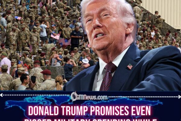 Donald Trump Promises Even Bigger Military Spending While Domestic Issues Loom