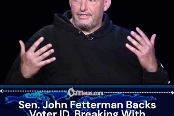 Fetterman Calls Voter ID “Reasonable,” Stirring Party Debate
