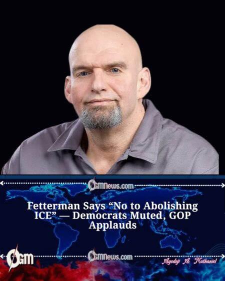 Sen. Fetterman Rejects Calls to Defund or Abolish ICE