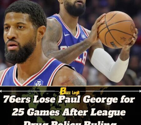 PAUL GEORGE: 76ERS FORWARD SUSPENDED BY NBA FOR VIOLATING ANTI-DRUG POLICY