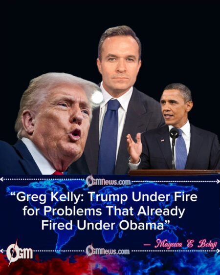 Political Commentator Greg Kelly: Trump’s Critics Are Time Travelers Who Forgot Obama’s Mess