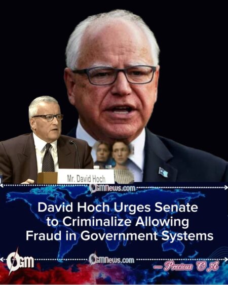 David Hoch Presses Lawmakers to Close Gaps in Fraud Enforcement