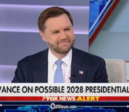 Vice President JD Vance Stumbles on Live TV When Asked About the Presidency