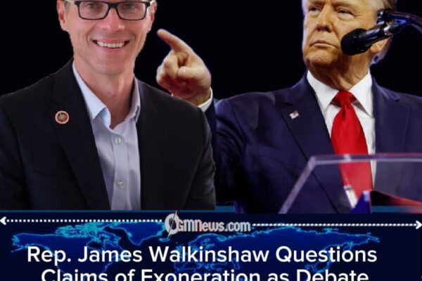 Rep. James Walkinshaw vs Trump Narrative: No Exoneration Until All Files Are Public