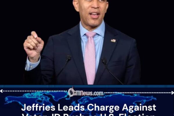 Hakeem Jeffries Opposes Voter ID Proposal as Election Debate Grows