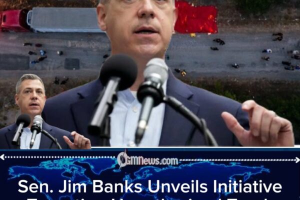 Sen. Jim Banks Says “See Something, Say Something” — Even If It’s an 18-Wheeler