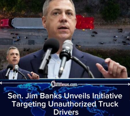 Sen. Jim Banks Says “See Something, Say Something” — Even If It’s an 18-Wheeler