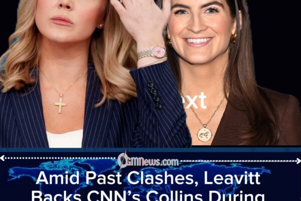 CNN’s Kaitlan Collins Recounts Unexpected Gesture of Support from White House Press Secretary Karoline Leavitt During Saudi Arabia Trip