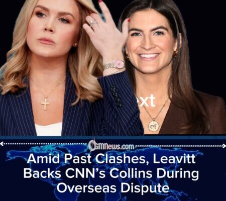 CNN’s Kaitlan Collins Recounts Unexpected Gesture of Support from White House Press Secretary Karoline Leavitt During Saudi Arabia Trip