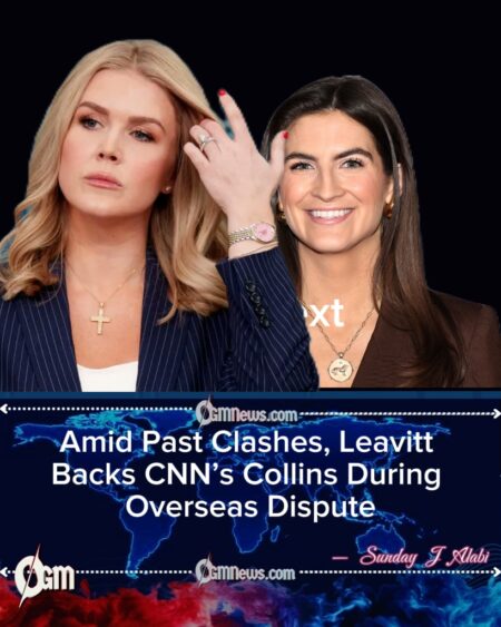 CNN’s Kaitlan Collins Recounts Unexpected Gesture of Support from White House Press Secretary Karoline Leavitt During Saudi Arabia Trip