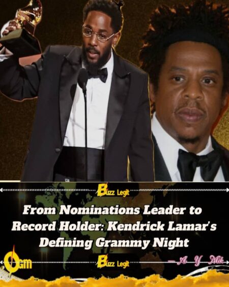 Kendrick Lamar Breaks Jay-Z’s Grammy Record, Makes History With Best Rap Album Win