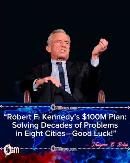 Robert F. Kennedy Jr. Commits $100M to Addiction Programs—Critics Say ‘Too Little, Too Late