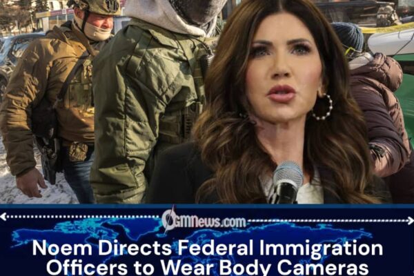 Noem Expands Oversight Measures With Body Camera Mandate