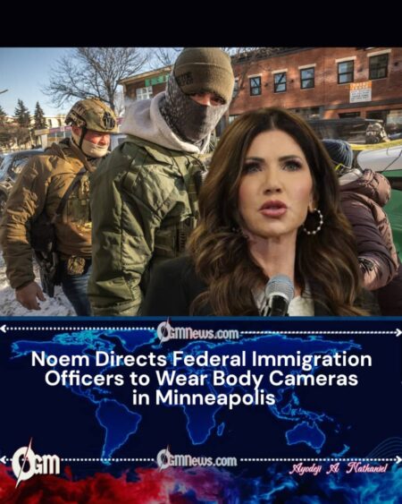 Noem Expands Oversight Measures With Body Camera Mandate