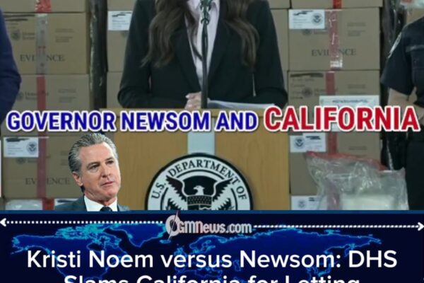 Kristi Noem versus Newsom: 4,500 Criminal Migrants Released Sparks Concern