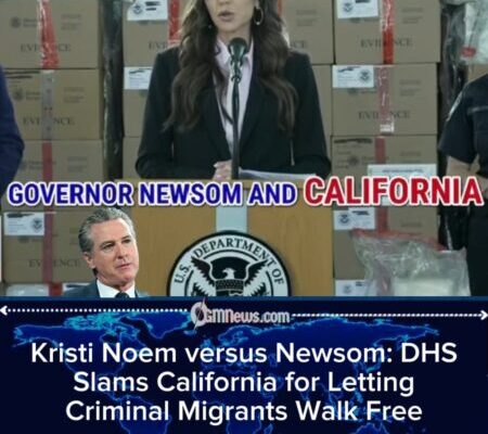 Kristi Noem versus Newsom: 4,500 Criminal Migrants Released Sparks Concern