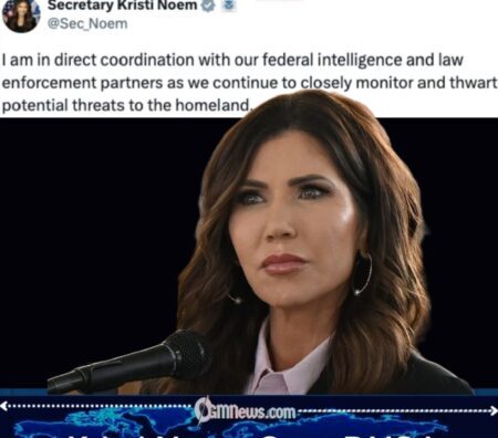 Kristi Noem Says She’s “Directly Coordinating” After Iran Strikes — America Asks, “On Speaker or Secure Line?”