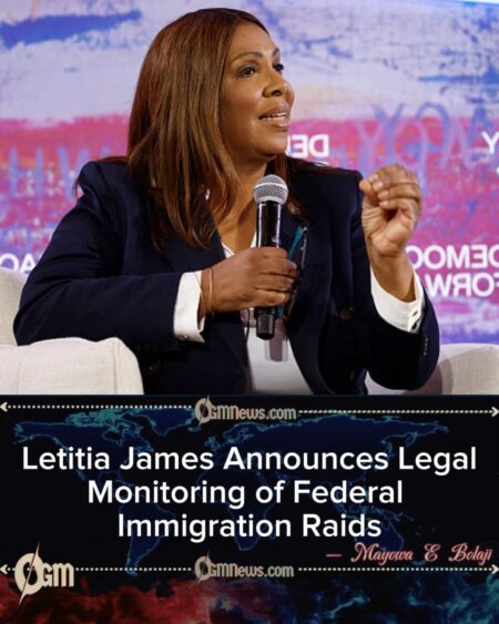 Attorney General Letitia James Sends Lawyers to ICE Raids Like: “We’re Just Here to Take Notes”