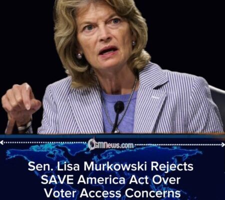 Sen. Lisa Murkowski Breaks With Republicans on Federal Election Mandate