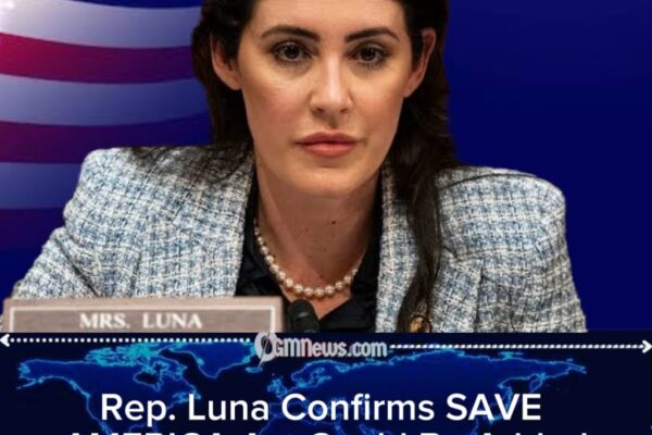 Rep. Luna Says SAVE AMERICA Act May Advance With Government Funding Rule
