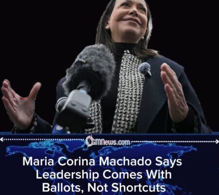 Maria Corina Machado Says “I’ll Be President” — But Only After Venezuela Finds a Ballot Box That Actually Works