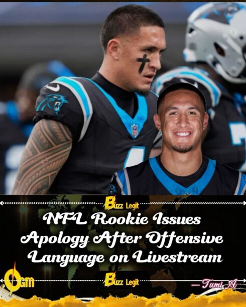 Panthers’ Tetairoa McMillan Apologizes for Using N-Word During Twitch Stream