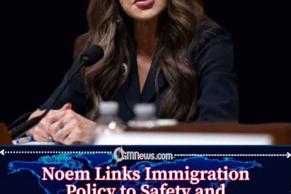 Kristi Noem Links Border Security to Economic Stability in National Address