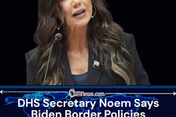 Noem Blames Biden Era for Historic Border Breakdown, Backs Tougher Enforcement
