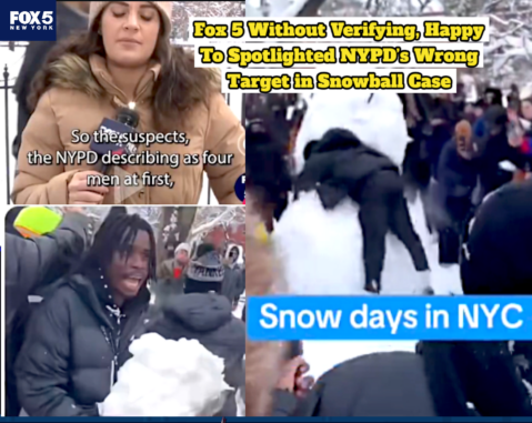 NYPD Accused of Using Wrong Photo to Frame Wrong Black Teen in Snowball Incident