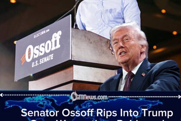 Senator John Ossoff Calls Out Trump for Posting About the Obamas Like a 1 A.M. Klansman