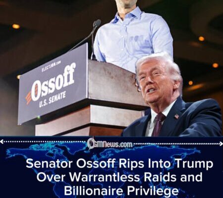 Senator John Ossoff Calls Out Trump for Posting About the Obamas Like a 1 A.M. Klansman