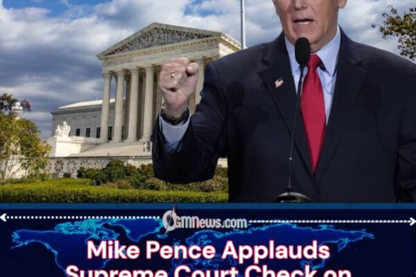 Pence Signals Support for Congress Over White House on Trade Authority